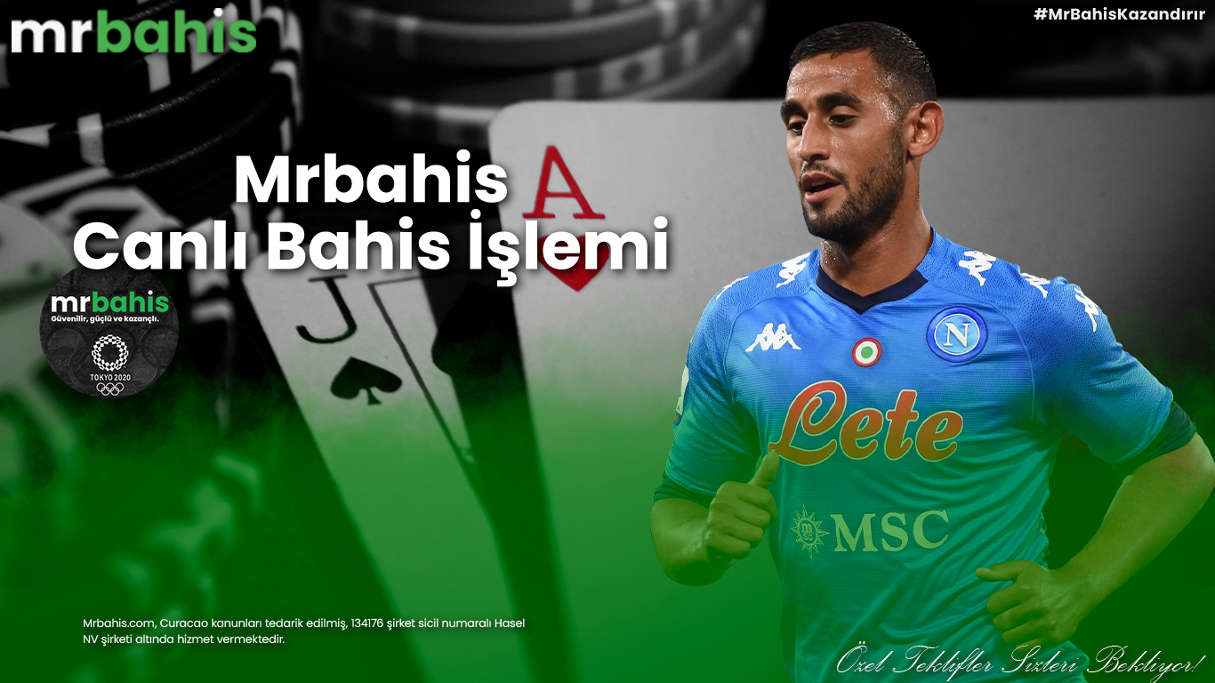 Mrbahis Canlı bahis işlemi