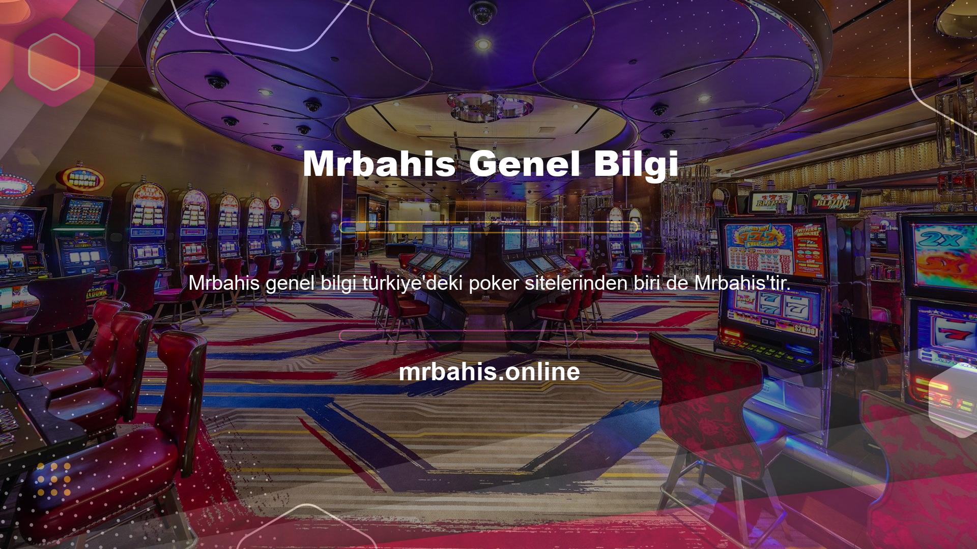 Mrbahis, ülkemizdeki tüm casino oyunlarına ilgi duyan ve hayran olan casino oyuncularının favori şirketlerinden biridir