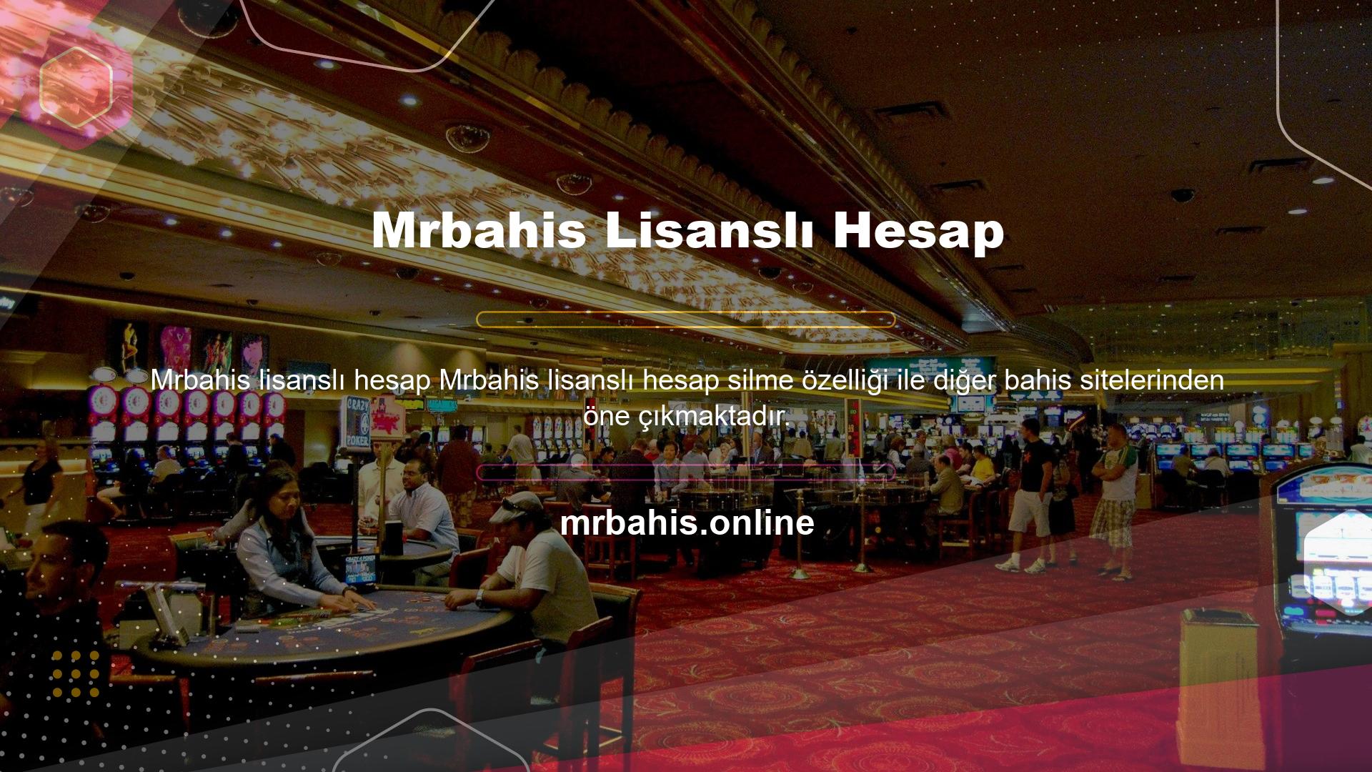 Mrbahis web sitesi lisans durumunu düzenli olarak izler ve ayrıca lisans numarasını web sitesinde görüntüler