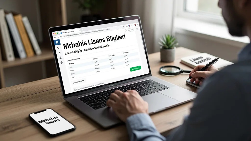 Mrbahis Lisans Bilgileri Nereden Kontrol Edilir?